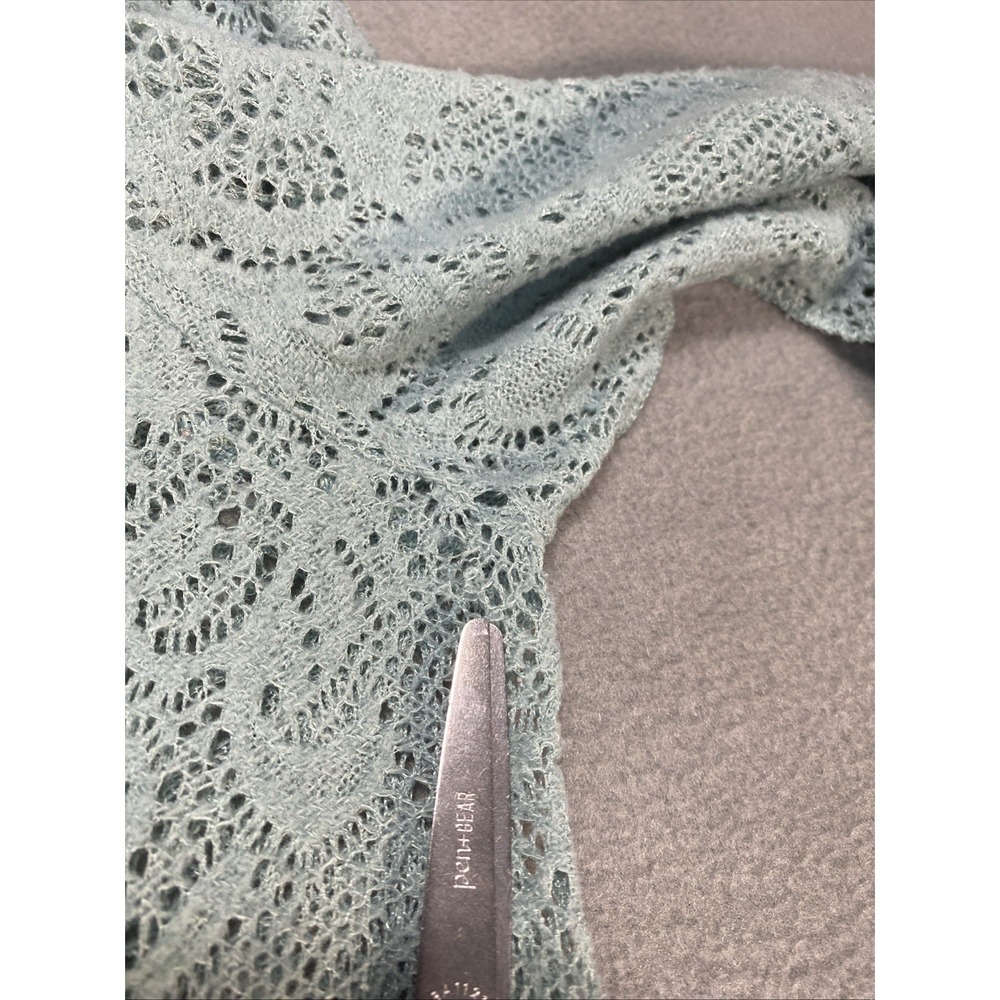 Free People Medium Crochet Lace Coffee In the‎ Morning Tunic Top Boho Sheer - Picture 6 of 7